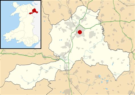 wrexham wikipedia|wrexham area map.